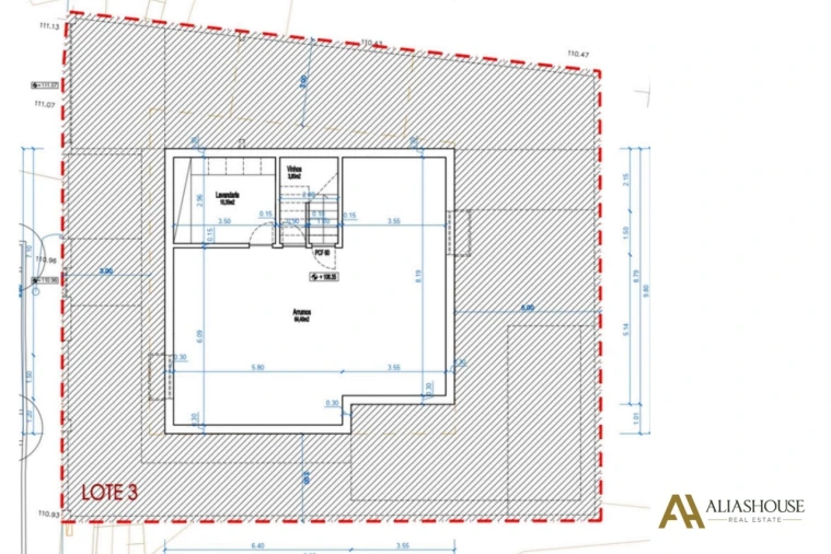 Moradia T3 para Venda em Alcabideche Planta 3
