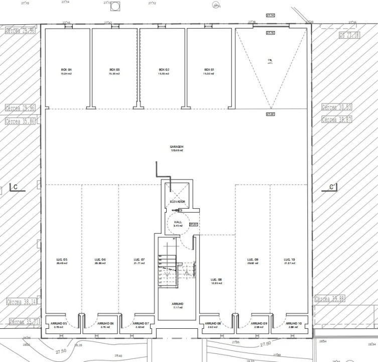 Apartamento T3 para Venda em Tavira (Santa Maria e Santiago) Planta 2