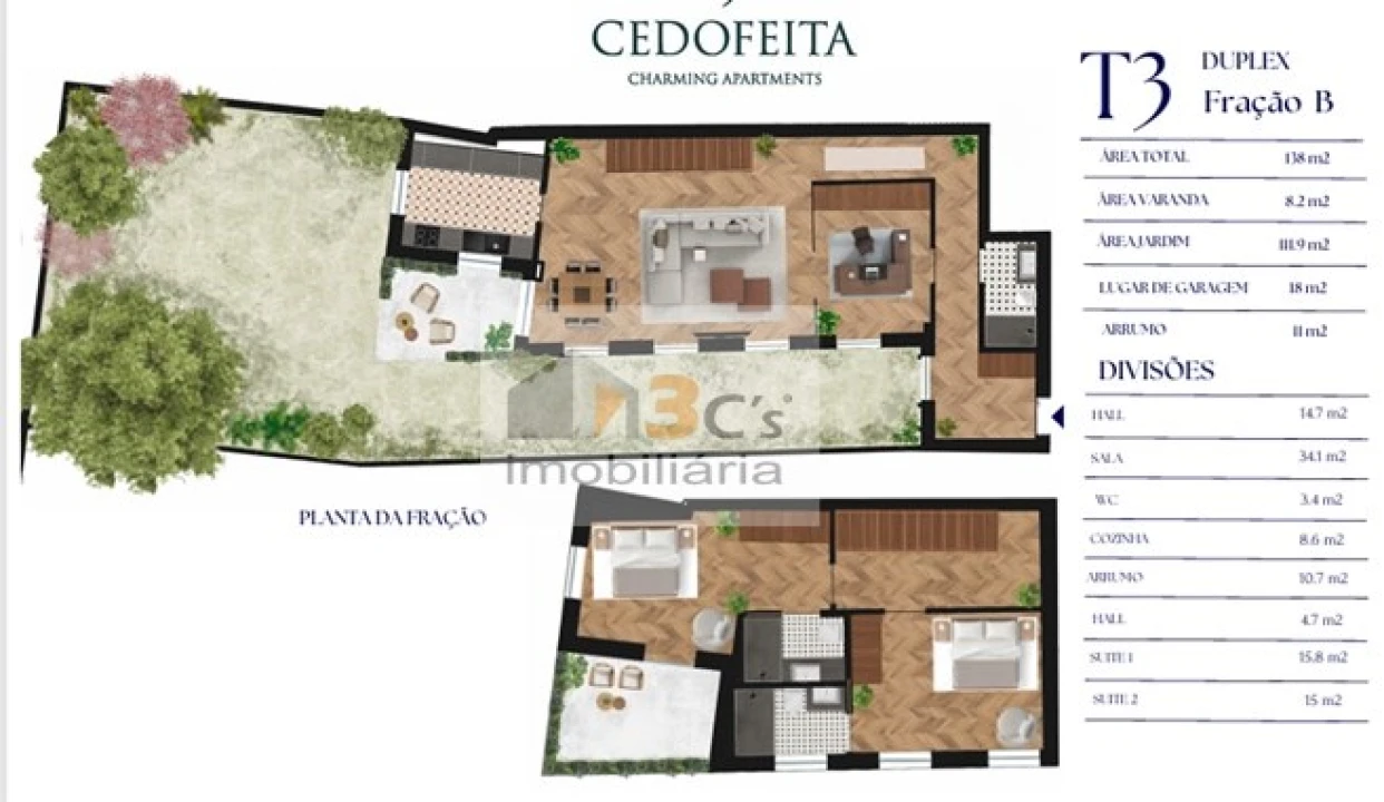 Apartamento T3 para Venda em Cedofeita, Santo Ildefonso, Sé, Miragaia, São Nicolau e Vitória Foto 13