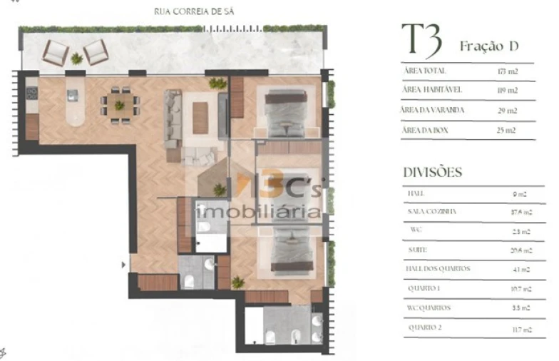 Apartamento T3 para Venda em Lordelo do Ouro e Massarelos Foto 10
