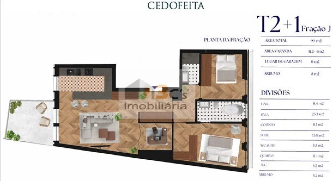 Apartamento T2 para Venda em Cedofeita, Santo Ildefonso, Sé, Miragaia, São Nicolau e Vitória Foto 9