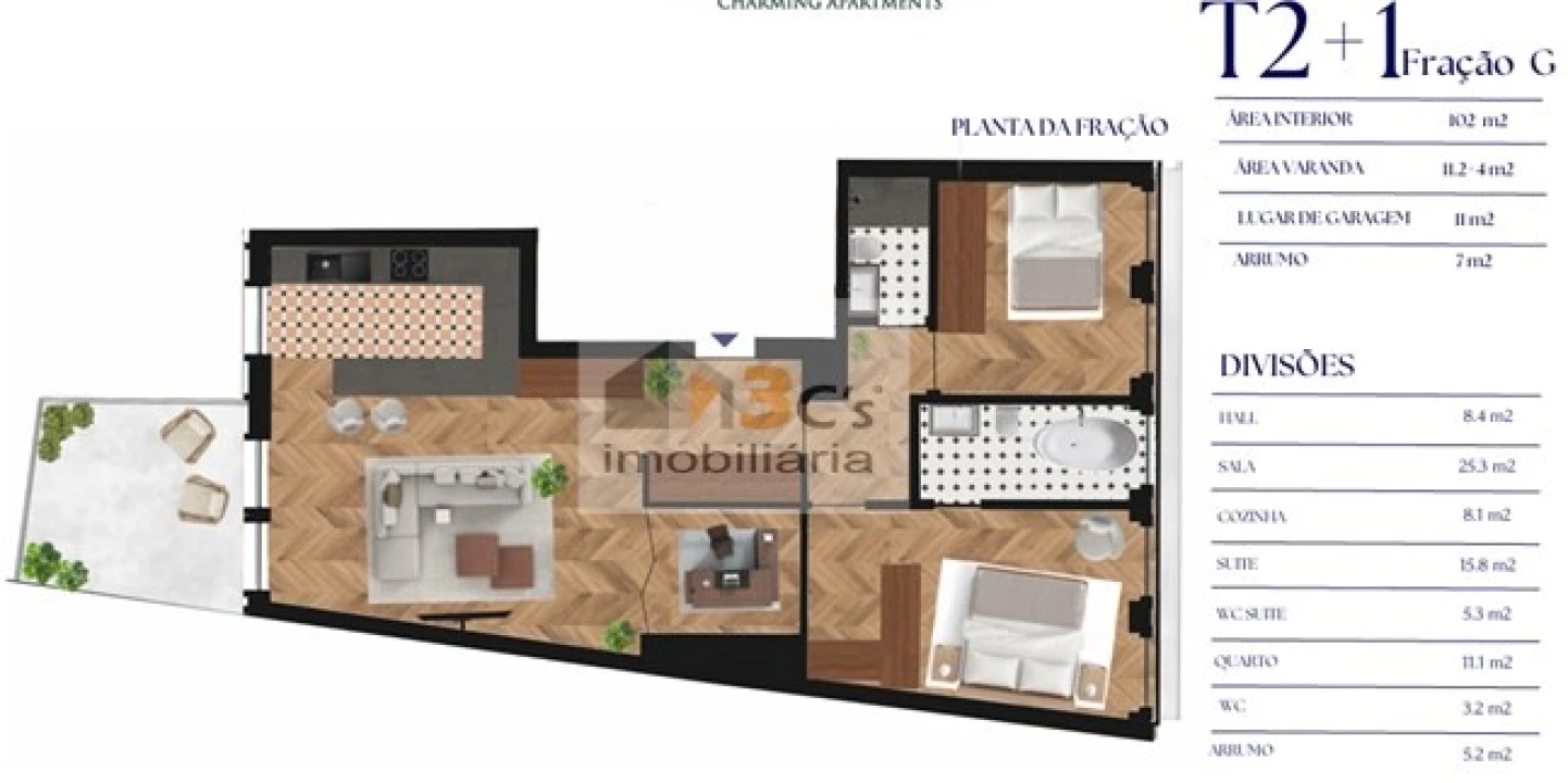 Apartamento T2 para Venda em Cedofeita, Santo Ildefonso, Sé, Miragaia, São Nicolau e Vitória Foto 19