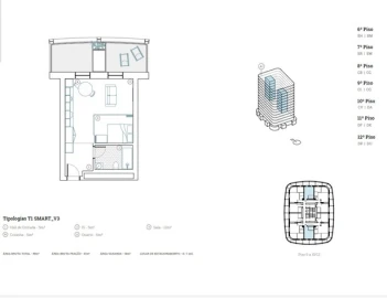 Apartamento T3 para Venda em Paranhos