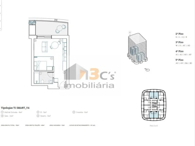 Apartamento T3 para Venda em Paranhos Foto 18