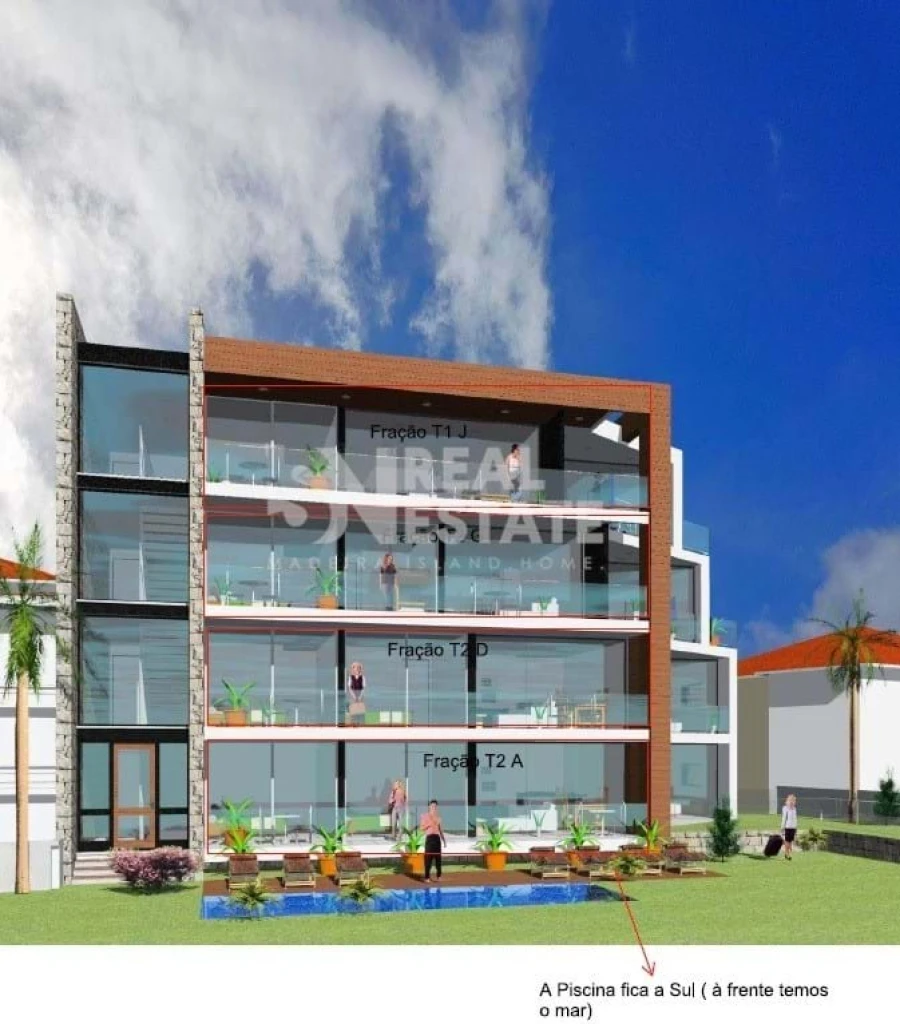 Apartamento T2 para Venda em Ponta do Sol Foto 1