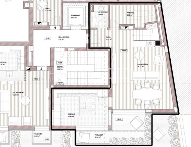 Apartamento T3 para Venda em Glória e Vera Cruz Foto 42