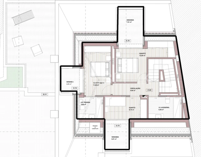 Apartamento T3 para Venda em Glória e Vera Cruz Foto 41