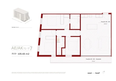 Apartamento T3 para Venda em Ramalde
