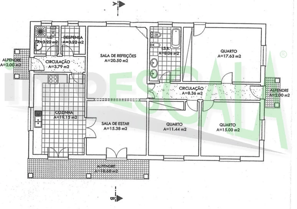 Moradia T3 para Venda em Pontevel Foto 7