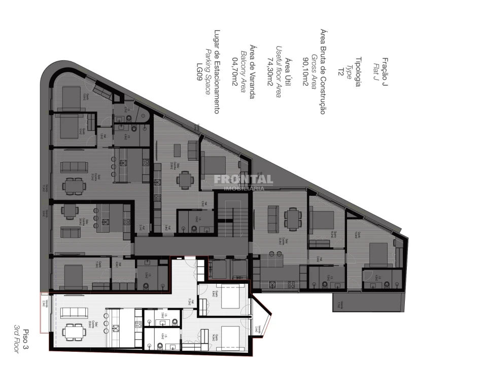Apartamento T2 para Venda em Paranhos Foto 9