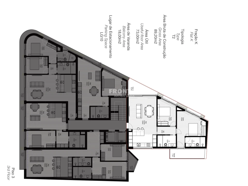 Apartamento T2 para Venda em Paranhos Foto 9