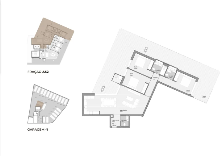 Apartamento T3 para Venda em Bougado (São Martinho e Santiago) Foto 15