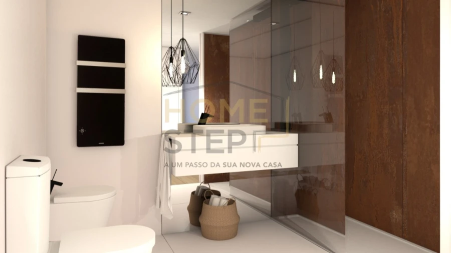 Apartamento T2 para Venda em Santa Maria de Lamas Foto 6