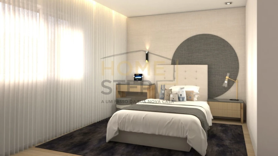 Apartamento T2 para Venda em Santa Maria de Lamas Foto 8