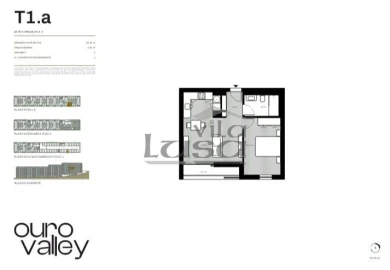 Apartamento T1 para Venda em Rio Tinto