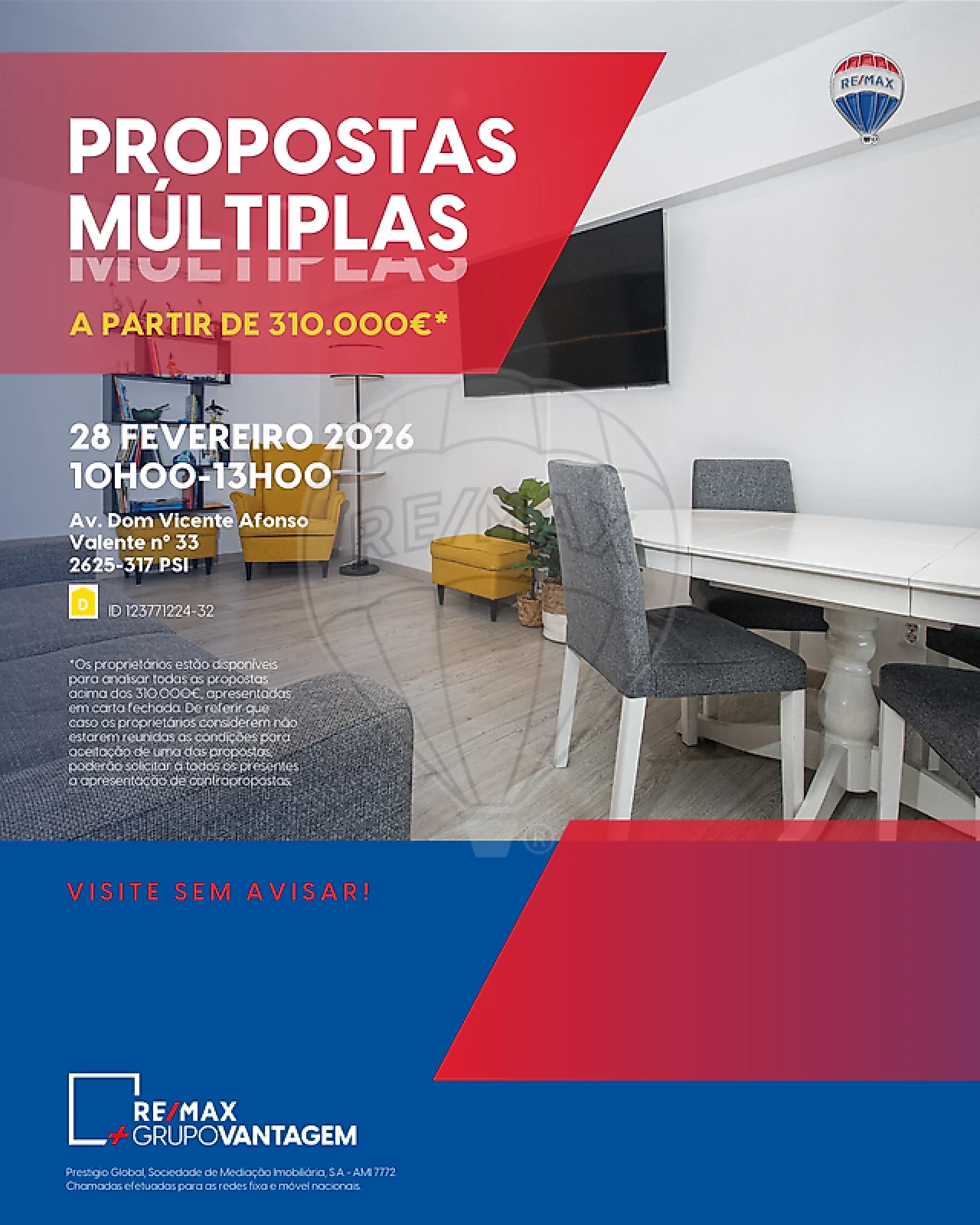 Apartamento T3 para Venda em Póvoa de Santa Iria e Forte da Casa Foto 2