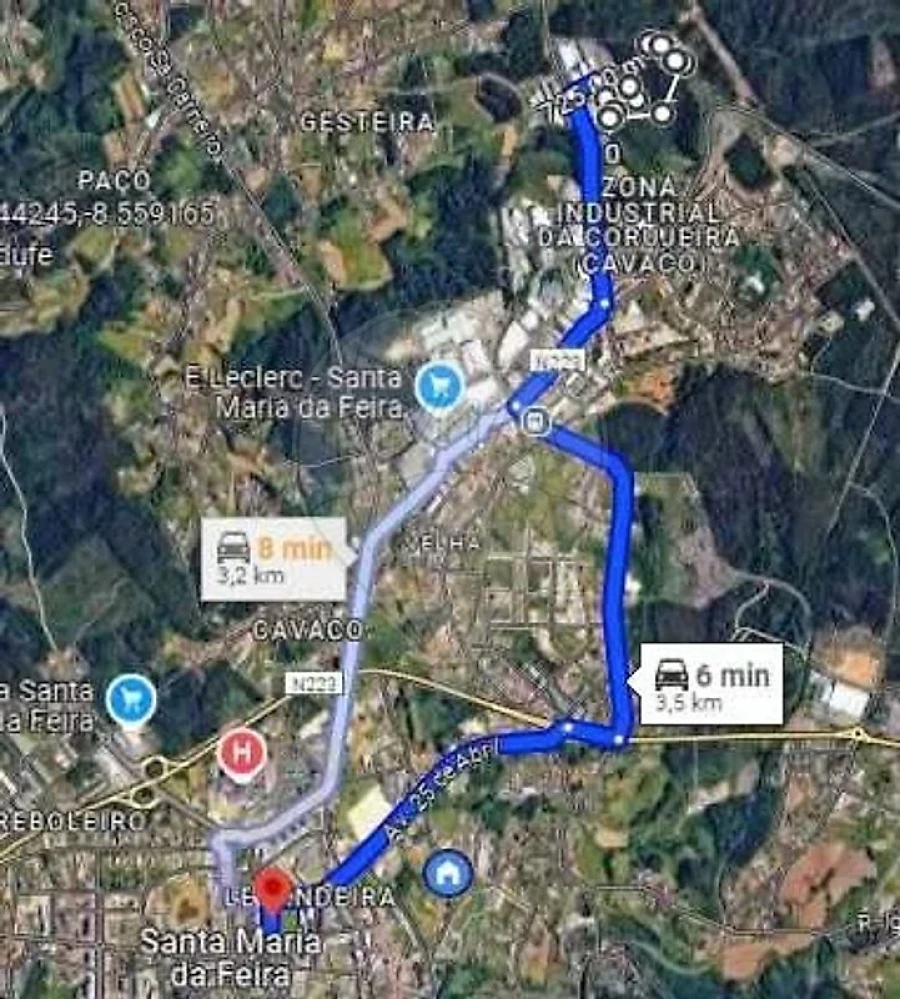 Terreno para Venda em São João de Ver Foto 2