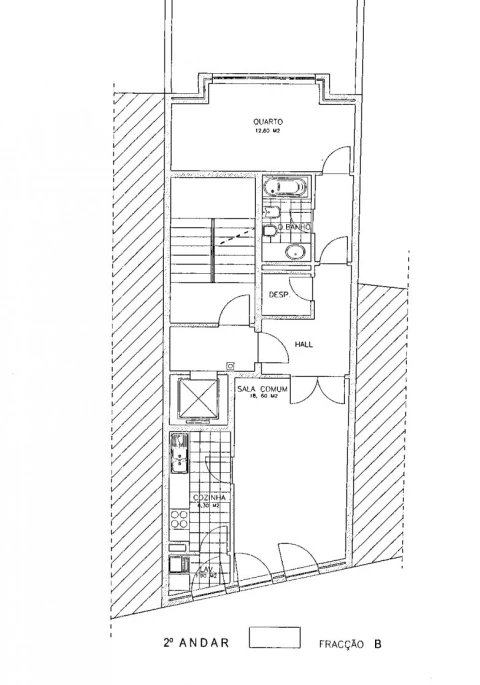 Apartamento T1 para Venda em Paranhos