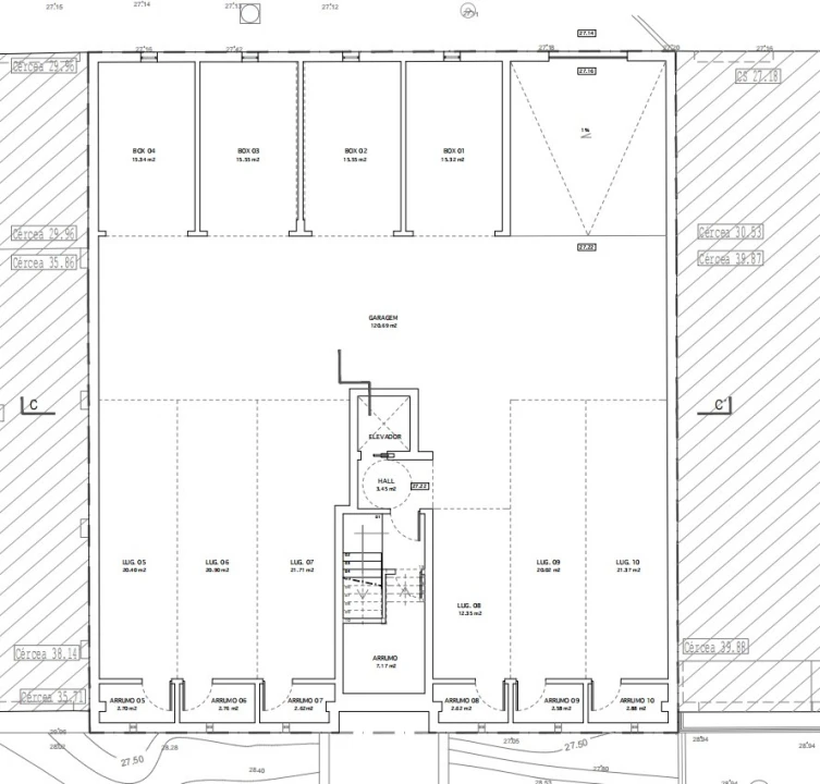 Apartamento T3 para Venda em Tavira (Santa Maria e Santiago) Planta 2