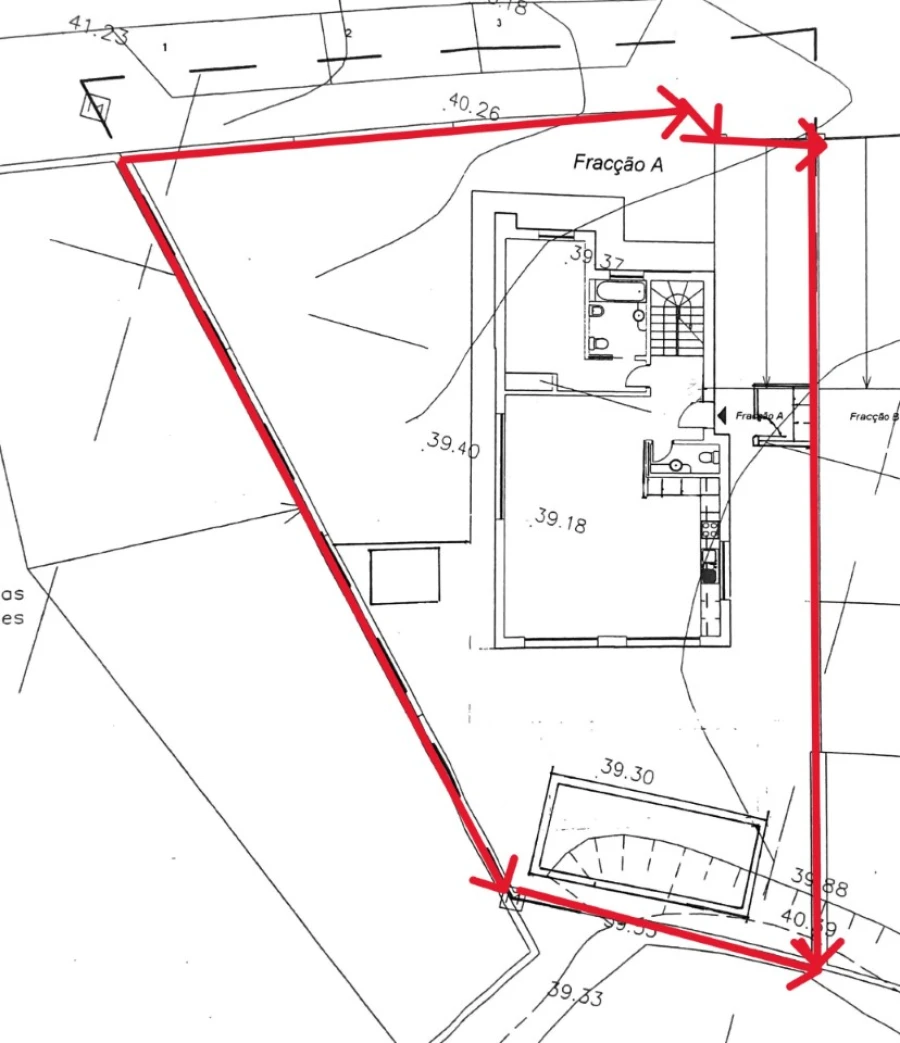 Moradia T4 para Venda em Foz do Arelho Planta 3