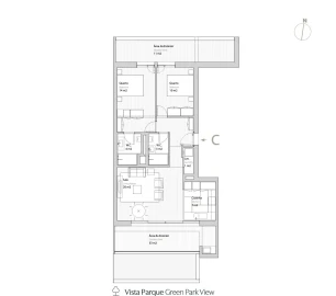 Apartamento T2 para Venda em Santo Antonio dos Olivais