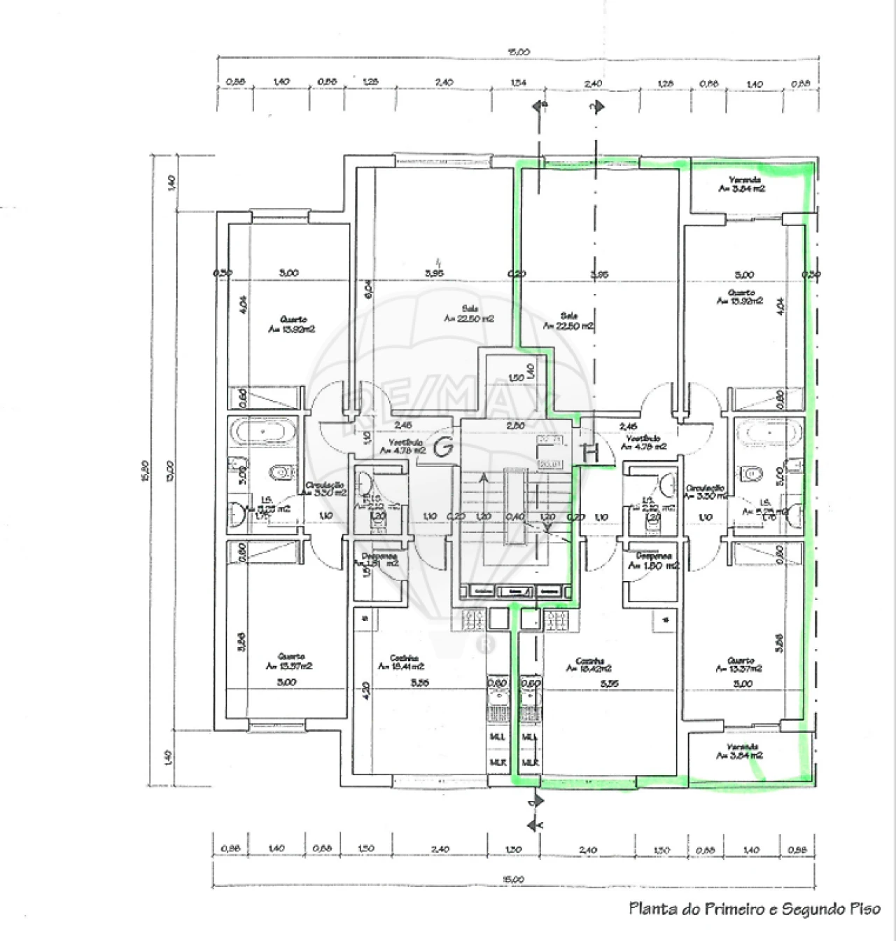 Apartamento T2 para Venda em Azambuja Foto 26