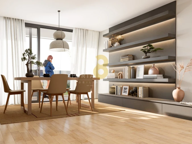 Apartamento T1 para Venda em Bougado (São Martinho e Santiago) Foto 4