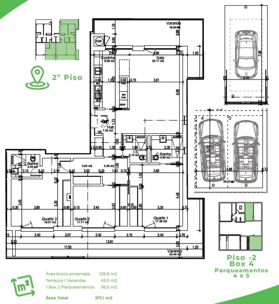 Apartamento T3 para Venda em Oeiras e São Julião da Barra, Paço de Arcos e Caxias Planta 1