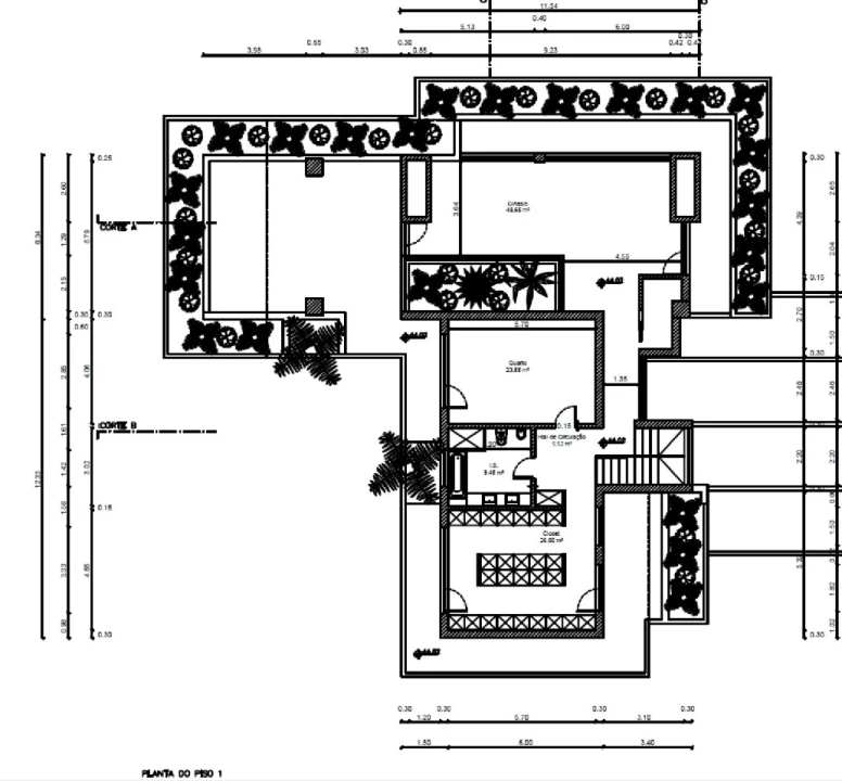 Moradia T4 para Venda em Santo Estêvão Planta 3
