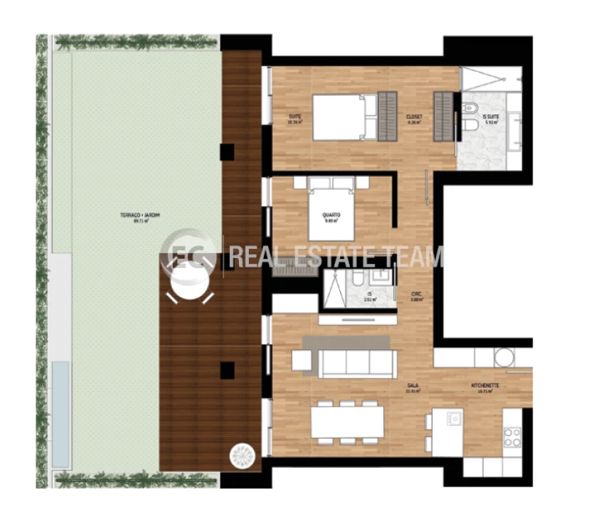 Apartamento T2 para Venda em Glória e Vera Cruz Foto 16