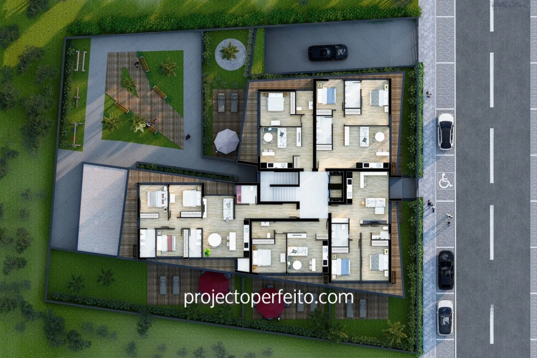 Apartamento T1 para Venda em São Felix da Marinha Foto 35