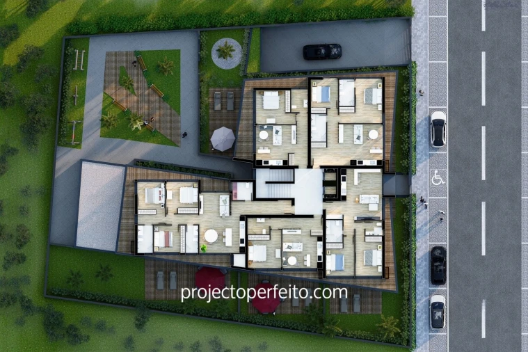 Apartamento T1 para Venda em São Felix da Marinha Foto 35