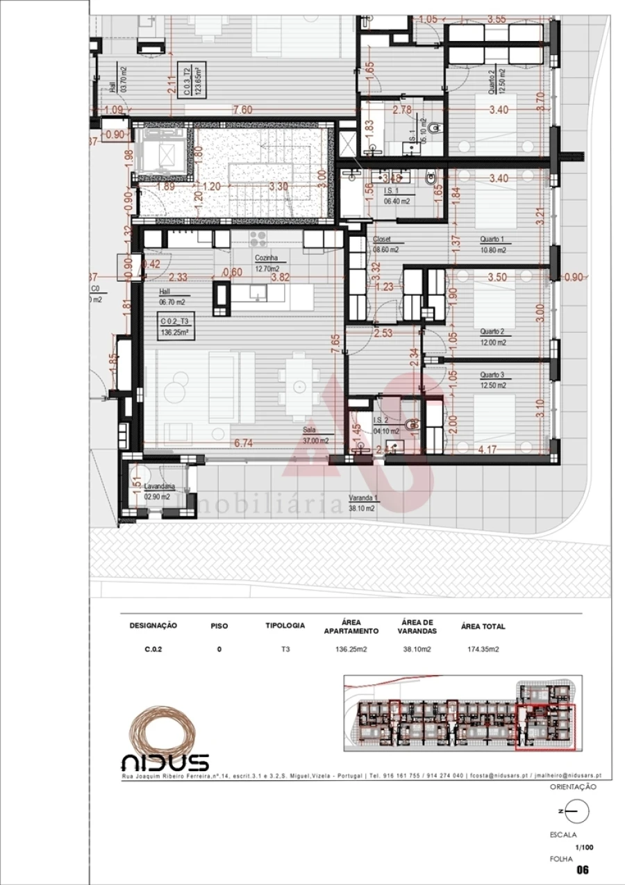 Apartamento T3 para Venda em Santa Eulália Foto 24