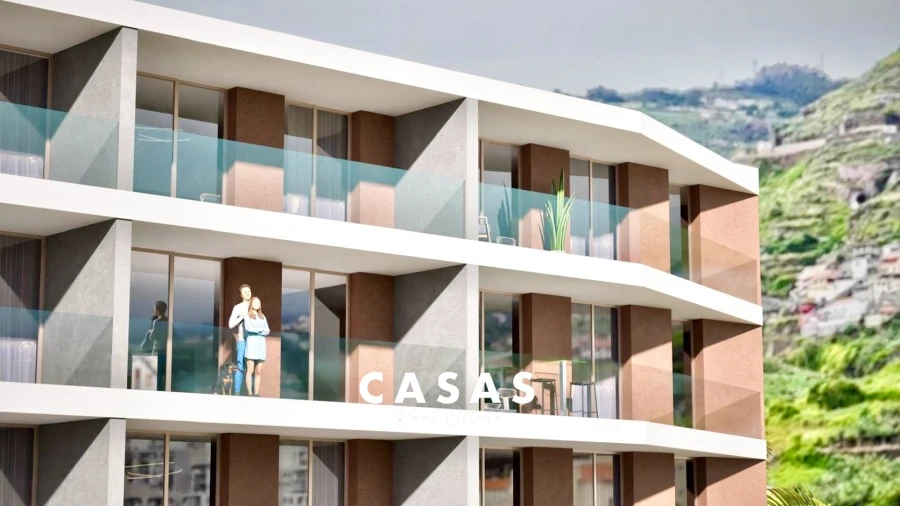 Apartamento T1 para Venda em Camara de Lobos Foto 3