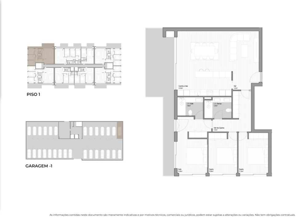 Apartamento T3 para Venda em Valongo Planta 2