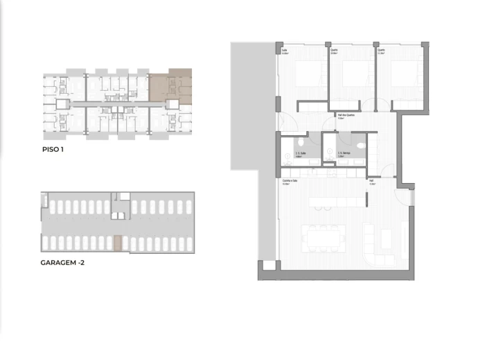 Apartamento T3 para Venda em Valongo Planta 4