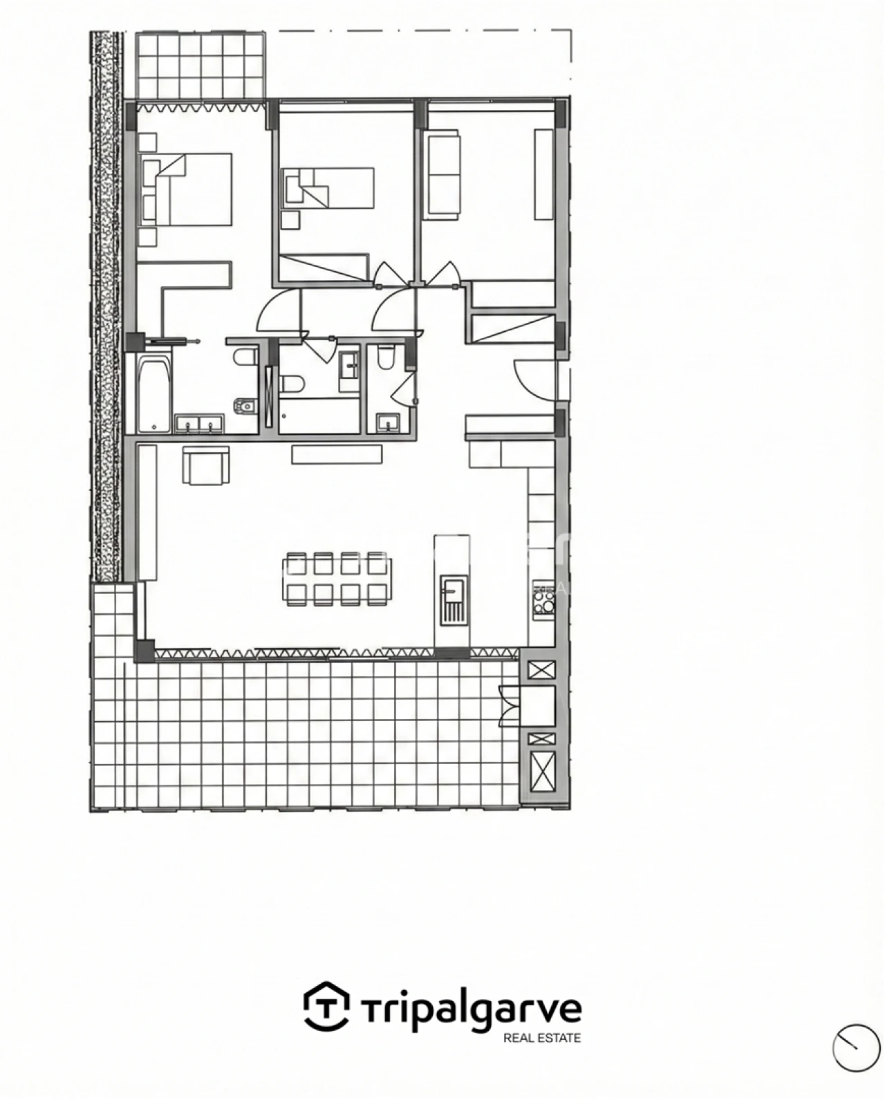 Apartamento T3 para Venda em Albufeira e Olhos de Água Foto 37