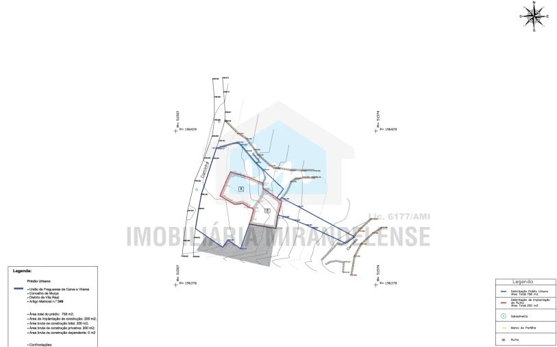 Moradia T0 para Venda em Carva e Vilares