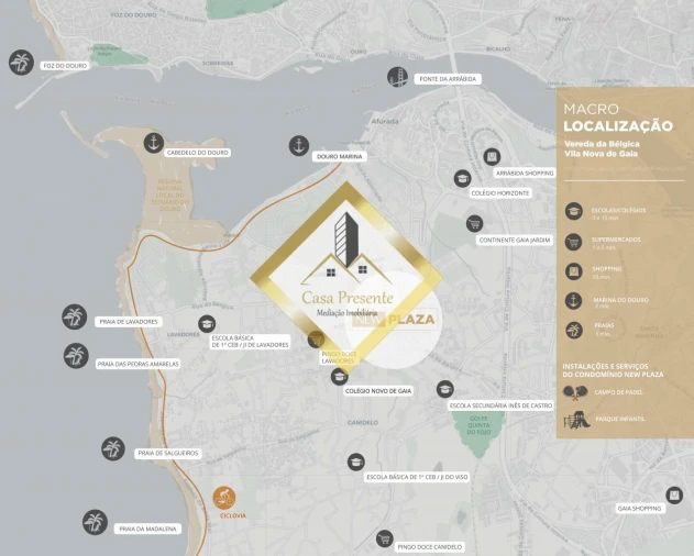 Apartamento T2 para Venda em Canidelo Foto 16