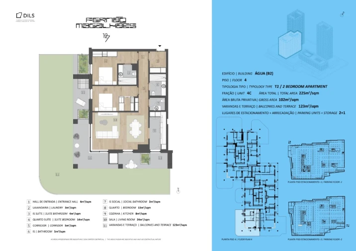 Apartamento T2 para Venda em Campanhã Planta 1