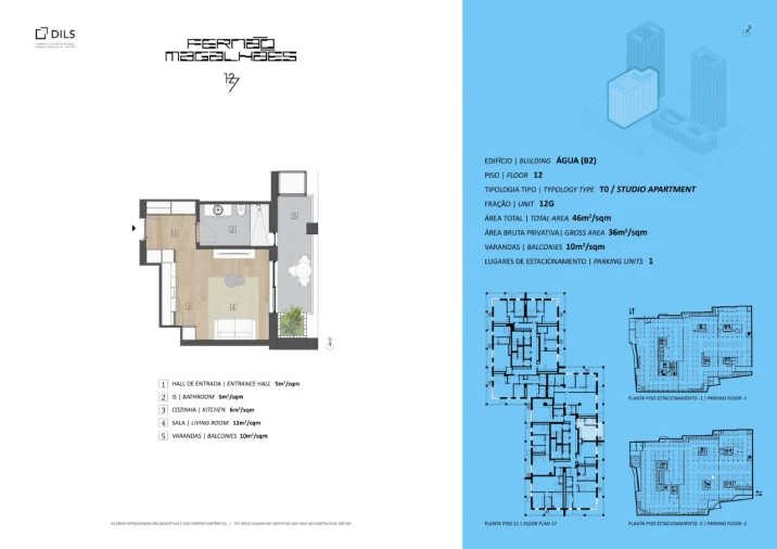 Apartamento para Venda em Bonfim Planta 1