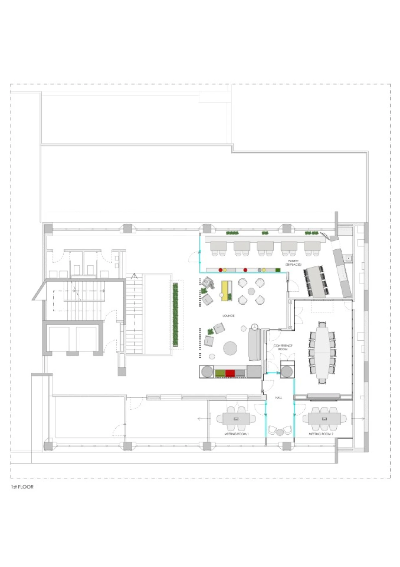 Escritório para Arrendamento em Aldoar, Foz do Douro e Nevogilde Planta 2