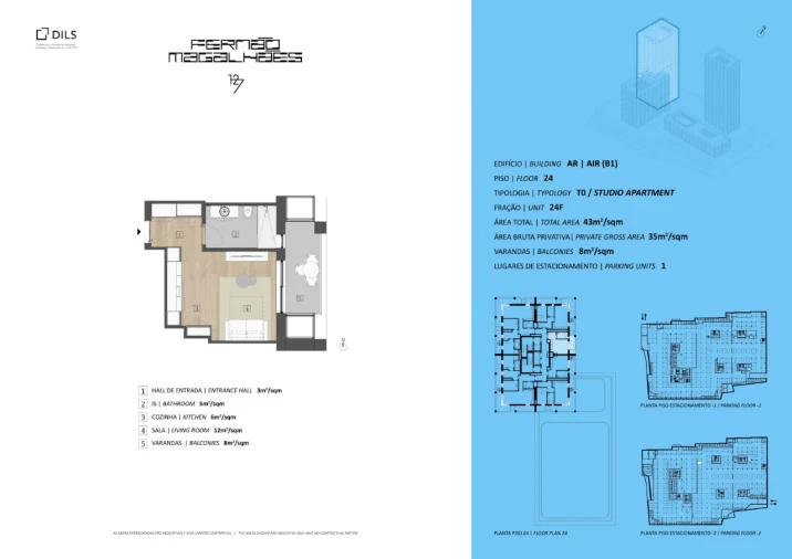 Apartamento para Venda em Bonfim Planta 1