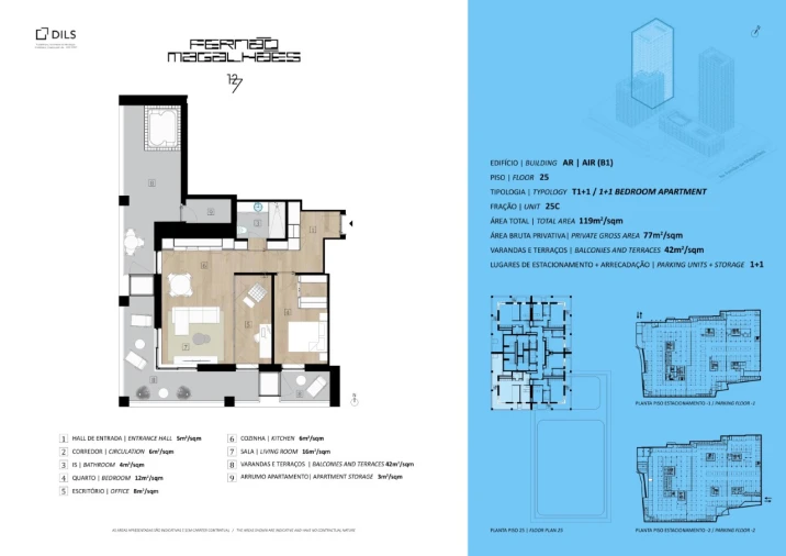 Apartamento T1 para Venda em Campanhã Planta 1