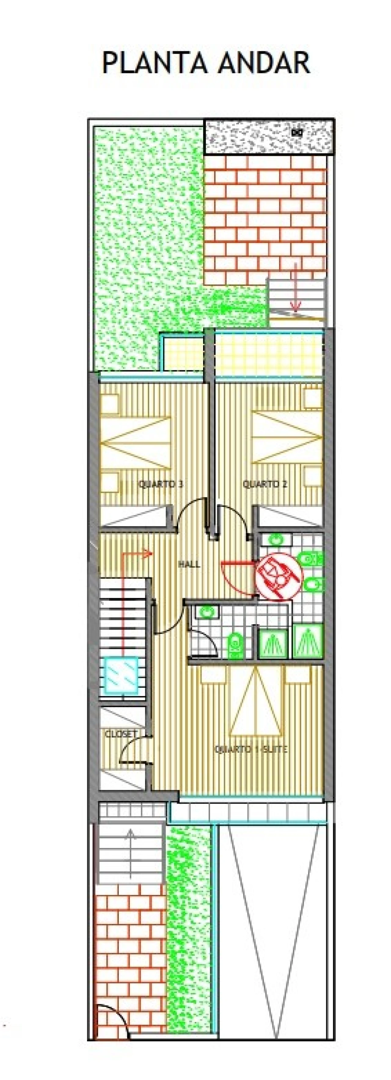 Moradia T3 para Venda em Cacia Planta 3