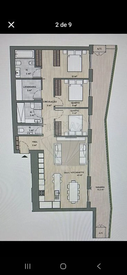 Apartamento T3 para Venda em Algés, Linda-A-Velha e Cruz Quebrada-Dafundo