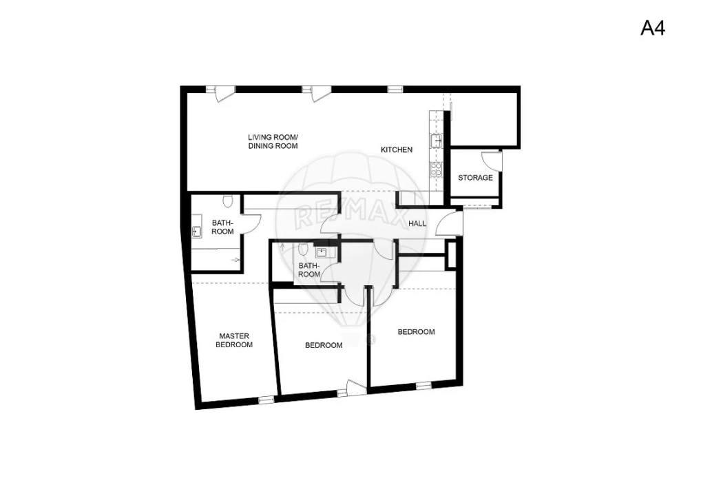 Apartamento T3 para Venda em Portimão Foto 6