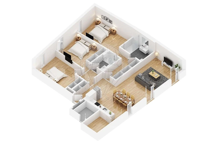 Apartamento T3 para Venda em Portimão Foto 8