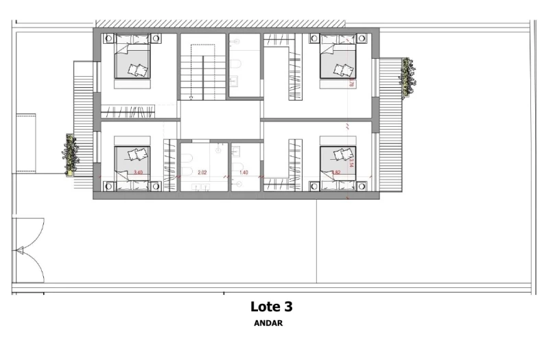 Moradia T3 para Venda em Moreira Planta 4