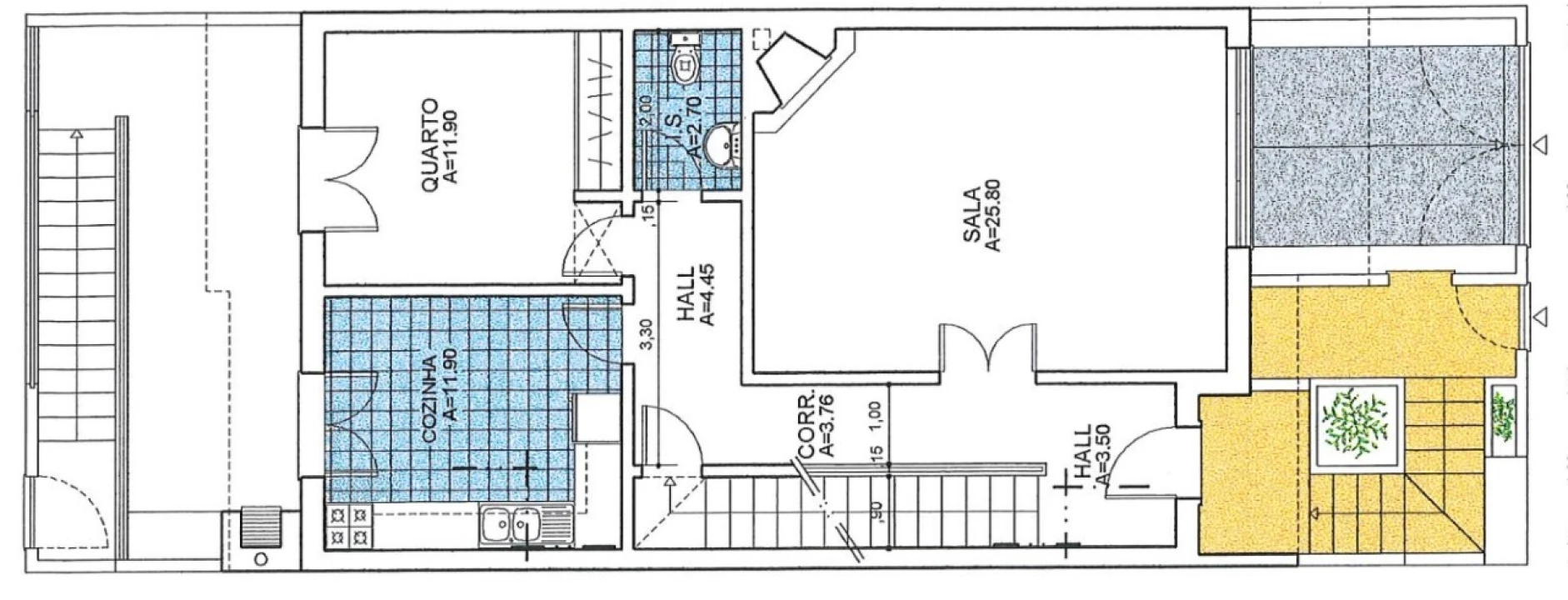 Moradia T4 para Venda em Tavira (Santa Maria e Santiago) Planta 2